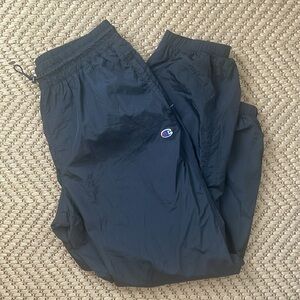 Champion - Parachute Athletic Track Pants - Black - XL